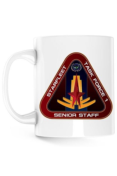 OEM Cana Star Trek Senior Staff Task Force Sigil, alba, 330 ml