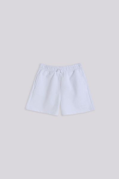 Tyess Basic Girl White Shorts