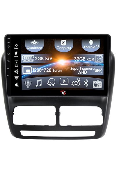 navi-it Navigatie dedicata Fiat Doblo 2015, Android 13, Wireless Carplay si Android auto 2GB RAM 32 ROM, Dis