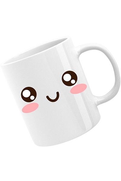 OEM Cana Roblox Anime Smiley Face Cute, alba, 330 ml