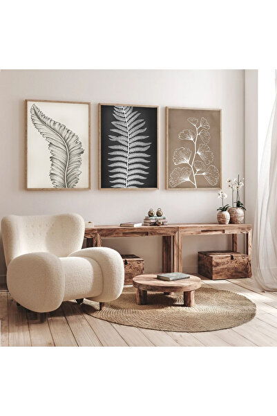 Dekorsiahome Set de masă pentru sufragerie, hol, bucătărie, 3 bucăți, cu cadr...