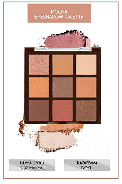 Lollis Mocha Eyeshadow Palette / Mocha Far Paleti
