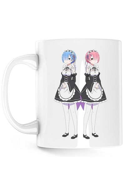 OEM Cana Re Zero REM RAM Demon Siblings Horns Power Tribe, alba, 330 ml