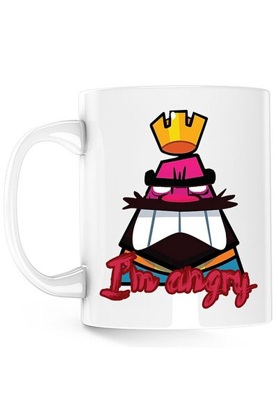 OEM Cana Clash Royale Angry King Multiplayer Copy Strategy, alba, 330 ml