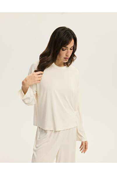 ESOTIQ Tricou cu mânecă lungă pentru femei, cu model drăguț, supradimensionat...