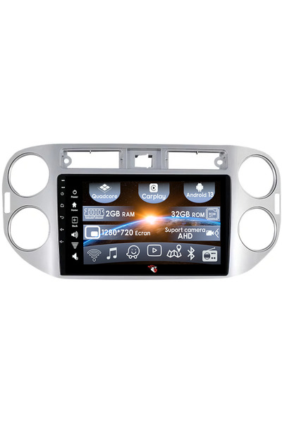 navi-it Navigatie dedicata Volkswagen Tiguan 2007-2012, 2GB RAM 32GB ROM, Quad Core, Display 9" IPS Full HD,
