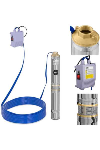 MSW Pompă de adâncime 6000 L/h până la 43 m