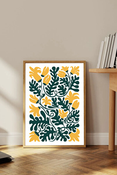 Dekorsiahome Διακοσμητικός Πίνακας Μονοκόμματος Ξύλινο Πλαίσιο TK0712