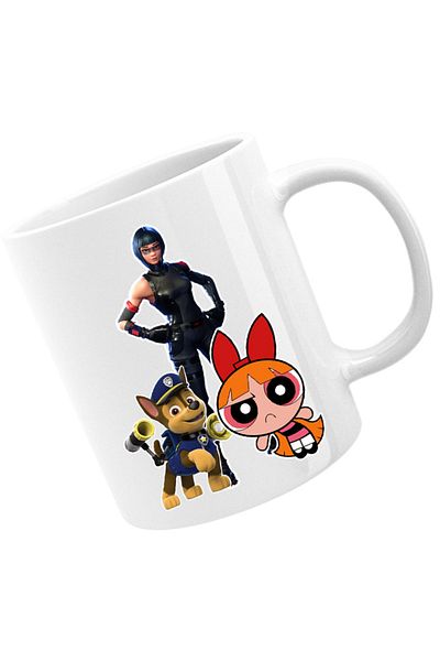 OEM Cana Fortnite Panter Cat Costume Skin Powerpuff Girls, alba, 330 ml