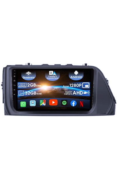 navi-it Navigatie dedicata Hyundai Verna 2017-2020, 2GB RAM 32GB ROM, Quad Core, Display 9" IPS Full HD, , A