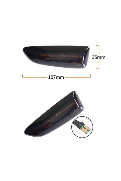 BGRJ Automotive Dynamic turn signal lights Opel Astra J, K, Insignia B, Zafira C