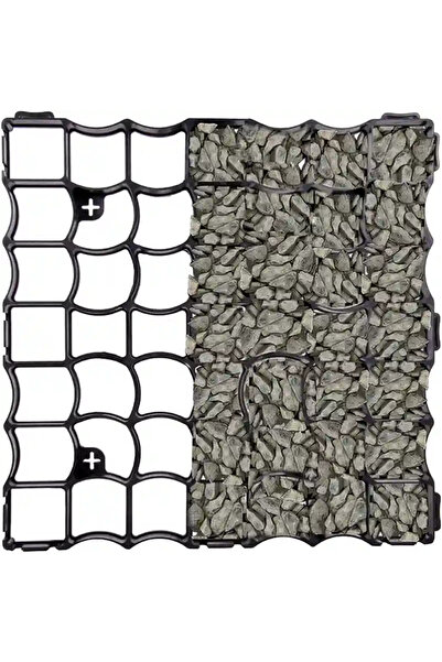 PROCART Grilă P3 pentru parcare, 50x50x3 cm, rezistență 180 tone/mp, plastic ...