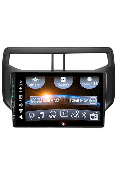 navi-it Navigatie dedicata Toyota Rush 2018-2019, USB&Butoane fizice frontale, 2GB RAM 32GB ROM, Display 9 "