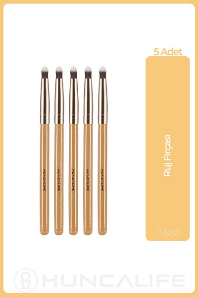 Huncalife Lipstick Brush - 5 Pieces