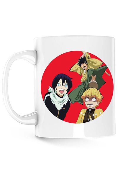 OEM Cana Rurouni Kenshin Yahiko Yato Zenitsu Funny, alba, 330 ml
