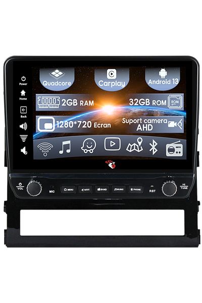 navi-it Navigatie dedicata Land Cruiser 200 2015-2018 cu butoane rotative model 2024, 9 Inch, 2GB RAM 32GB R