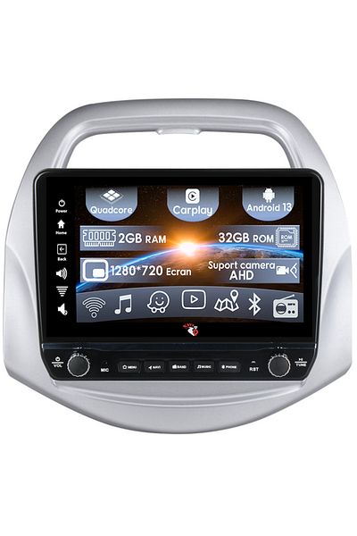 navi-it Navigatie dedicata Spark Beat 2018-2020 cu butoane rotative model 2024, 9 Inch, 2GB RAM 32GB ROM, Qu