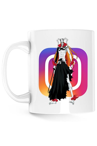 OEM Cana Bleach Instagram Ichigo Kurosaki Rebel, alba, 330 ml