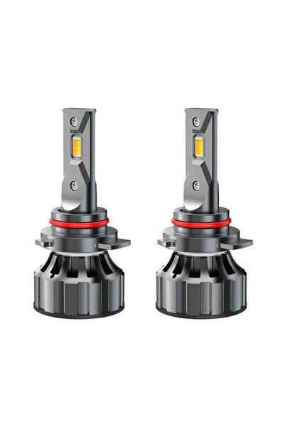 BGRJ Automotive Becuri LED HIR2 9012 Canbus 120W, lumină albă rece, 12000 lumeni