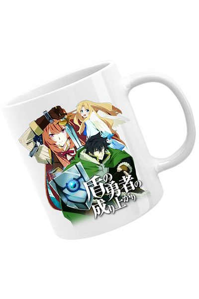 OEM Cana Rising of the Shield Hero Naofumi Raphtalia Filo Drama Fantasy, alba, 330 ml