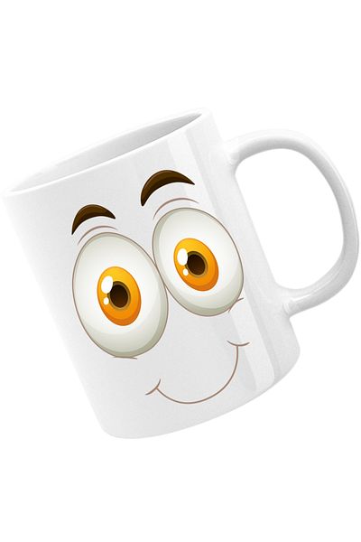 OEM Cana Roblox Twitter Platforme Studio Smiley Face, alba, 330 ml