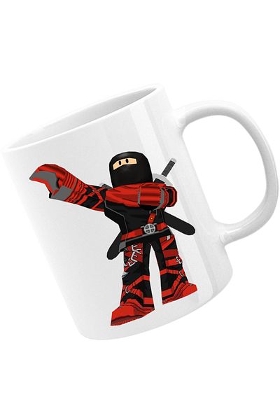 OEM Cana Roblox Ninjago Deadpool Game, alba, 330 ml