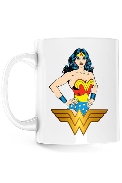 OEM Cana Wonder Woman Symbol Adventure Help Psychology, alba, 330 ml