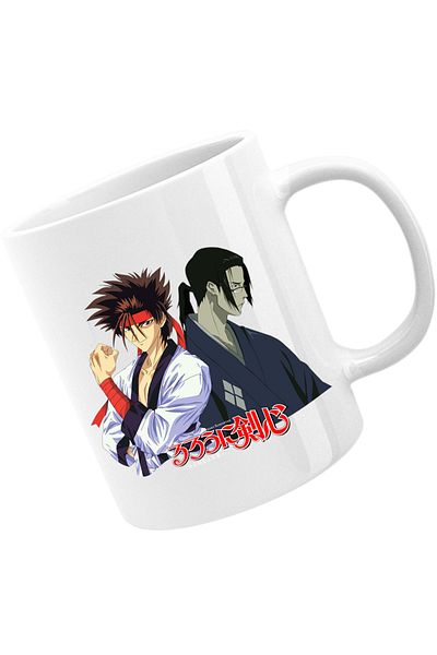 OEM Cana Rurouni Kenshin Sanosuke Jin Duo Anime, alba, 330 ml