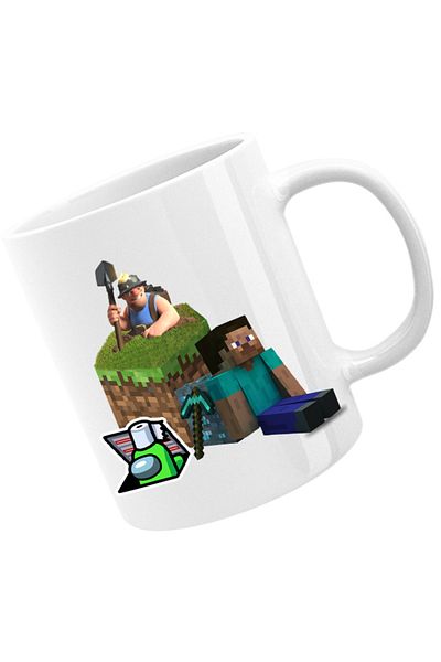 OEM Cana Clash of Clans RNG Minecraft Open World Among Us, alba, 330 ml