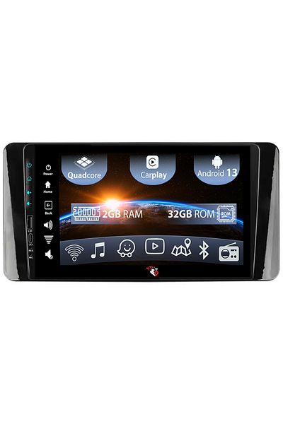 navi-it Navigatie dedicata VW Polo 6 2020-2022, USB&Butoane fizice frontale, Android 13, Wireless Carplay si
