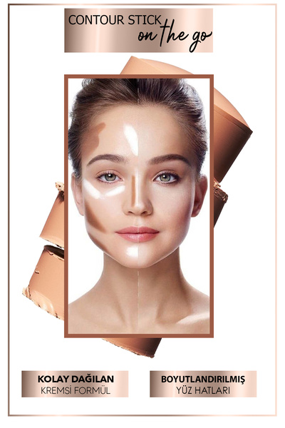 Lollis Contour Stick / Kontür Stick / Krem Kontür Çubuğu