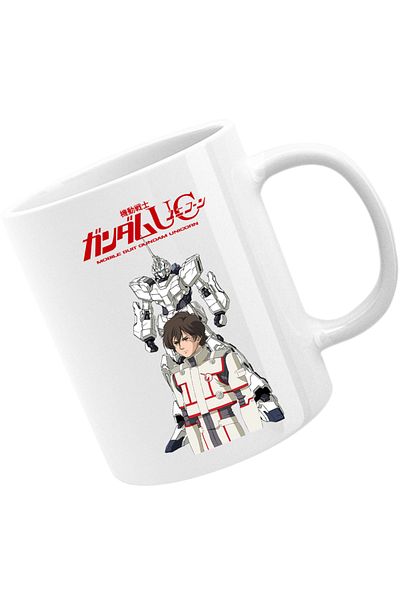 OEM Cana Gundam Mobile Suit Unicorn, alba, 330 ml