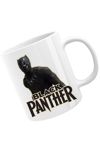 OEM Cana Black Panther Logo Save World Hero Protect, alba, 330 ml