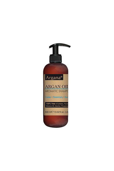 AZBANE -CASABLANCA - MAROC Sampon pentru par, cu ulei de argan, Argana 400 ml