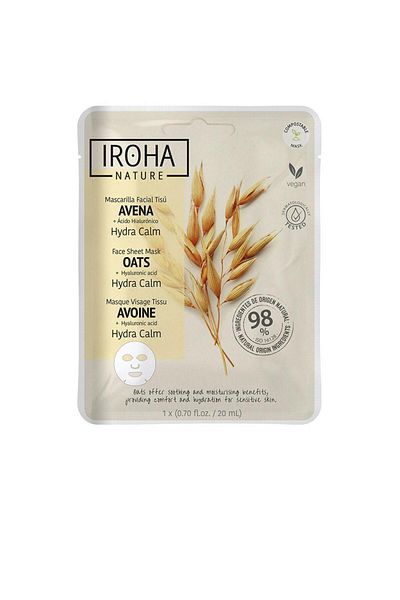 Iroha Masca faciala cu efect calmant AVENA 1 buc