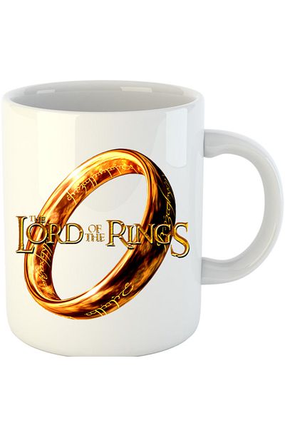 OEM Cana Lord of the Rings Logo Action Legend Hobbit Elf, alba, 330 ml