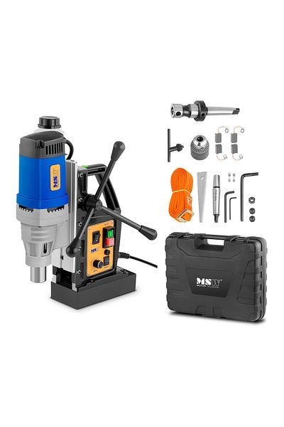 MSW Wiertarka magnetyczna ze stopą magnetyczną + Walizka 1680W MSW-MD60-PRO