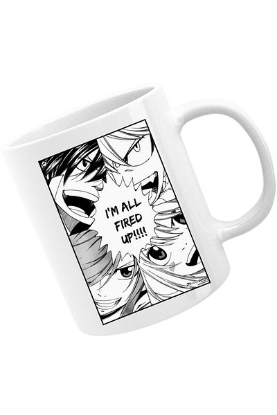 OEM Cana Fairy Tail Manga AnimeKage, white, 330 ml