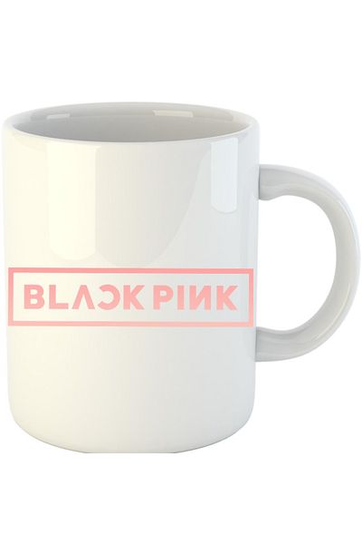 OEM Cana Blackpink In Your Area Logo Motto K-Pop, alba, 330 ml