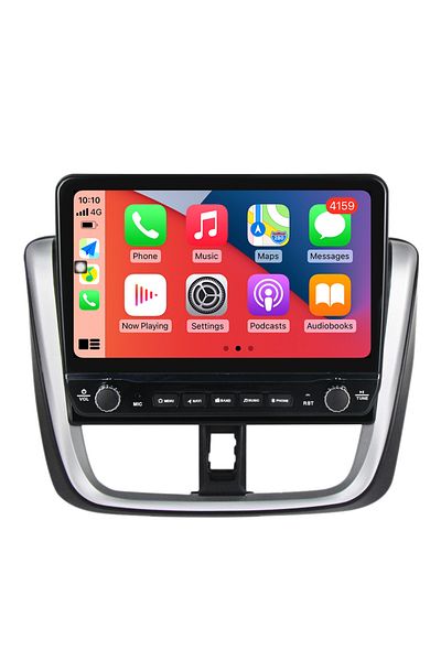 navi-it Navigatie dedicata Vios 2016-2018 cu butoane rotative model 2024, 10 Inch, 2GB RAM 32GB ROM, Quadcor