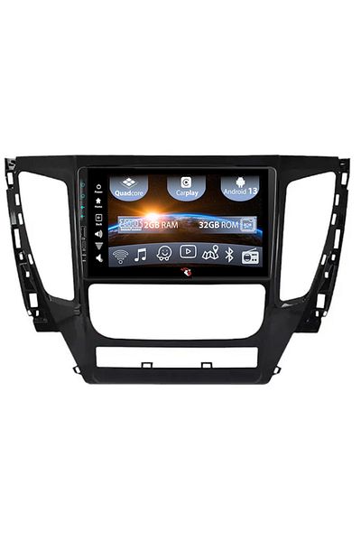 navi-it Navigatie dedicata Mitsubishi Pajero 2016-2018, USB&Butoane fizice frontale, Android 13, Wireless Ca