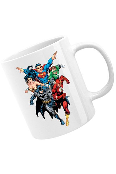 OEM Cana Wonder Woman Avangers Justice League Batman Ironman Flash, alba, 330 ml