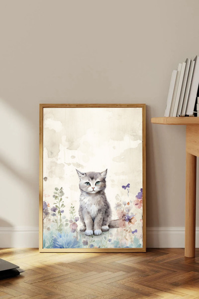 Dekorsiahome Διακοσμητικό Πίνακα Μονοκόμματο Ξύλινο Πλαίσιο TK0695