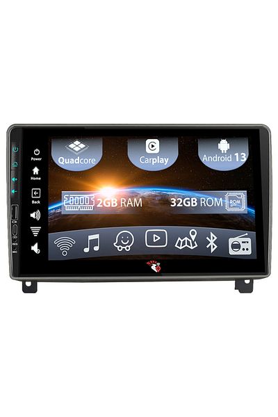 navi-it Navigatie dedicata Peugeot 407 2004-2011, USB&Butoane fizice frontale, Android 13, Wireless Carplay