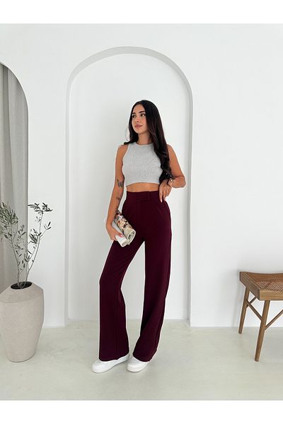 Slim'N Lift Lycra Palazzo Trousers with Velcro Closure