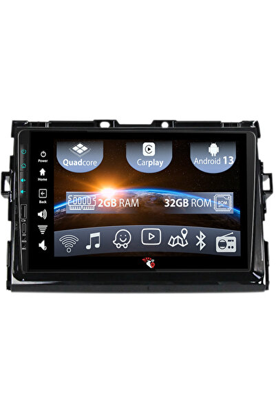 navi-it Navigatie dedicata Toyota Estima 2006-2012, USB&Butoane fizice frontale, Android 13, Wireless Carpla