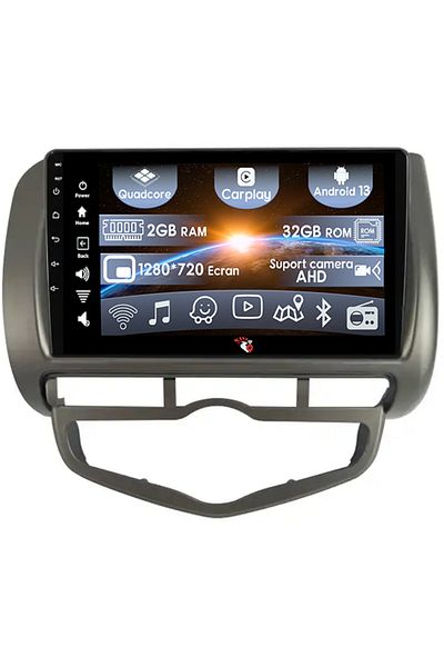 navi-it Navigatie dedicata Honda Jazz/City 2006, 2GB RAM 32GB ROM, Quad Core, Display 9" IPS Full HD, Carpla