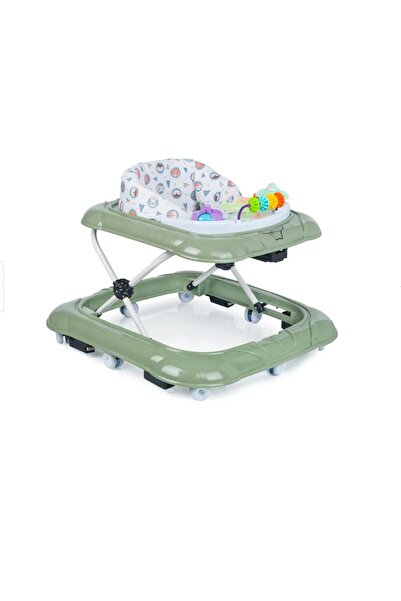Baby Force Lüks Müzikli Yürüteç Açık Yeşil