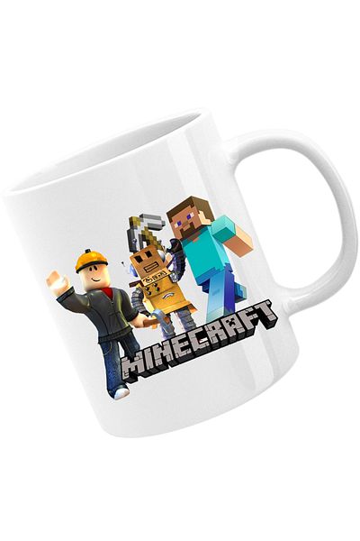 OEM Cana Roblox Minecraft Video Mcskins Tlauncher, alba, 330 ml