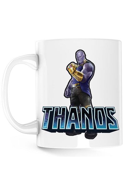 OEM Cana Thanos Moon Titan Infinity Watch Black Order, alba, 330 ml
